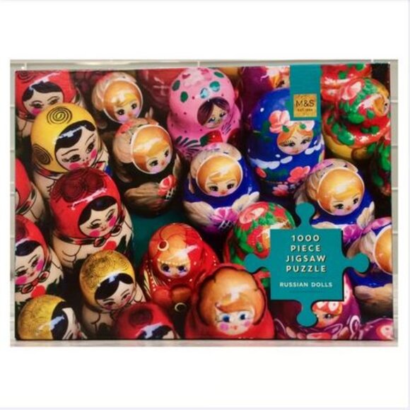 🍁 Russian Matryoshka Dolls Jigsaw Puzzle | 1000 pcs - Picture 1 of 2